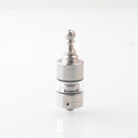 YFTK KF Kayfun Plus Modified Five Pawns Style RTA Atomizer - Silver, 3.5ml, 22mm Diameter