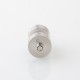 YFTK KF Kayfun Plus Modified Five Pawns Style RTA Atomizer - Silver, 3.5ml, 22mm Diameter