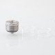 Rekavape Replacement Short Top Full Tank Tube Se for Kuma / Vico Style RTA - Silver, Stainless Steel + Glass