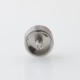 Rekavape Replacement Short Top Full Tank Tube Se for Kuma / Vico Style RTA - Silver, Stainless Steel + Glass