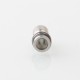 Authentic YFTK Telescopic Claw Hammer 510 Drip Tip Set - Silver 4 PCS Mouthpieces