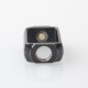 Capsule Style Replacement Boro Tank to 510 Adapter - Black
