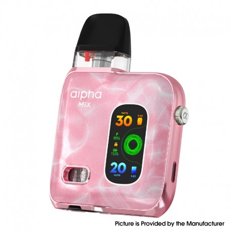 [Ships from Bonded Warehouse] Authentic SMOK Alpha Mix Pod System Kit - Pink, Top Pod 30W 2ml 0.6ohm + Boost Pod 20W 2ml 0.8ohm