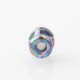 Rekavape Mission XV Mini Nuke V2 Style Boro BB Drip Tip Set for BB / Billet Boro Mod - Digigrid, Titanium + Stainless Steel