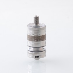 Rekavape Monarchy OST-R Moyard Style MTL RTA Atomizer - Silver, 316SS + PC + PCTG, 4.5ml, Air Pin 1.0, 1.2, 1.5, 1.8mm, 22mm