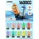 [Ships from EU-1 Warehouse] Airmez Fox 8in1 160K Disposable Kit - Mango Peach + Tropical Fruit + Berry Lemonade + Strawberry