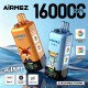 [Ships from EU-1 Warehouse] Airmez Fox 8in1 160K Disposable Kit - Cherry Ice + Strawberry Dragon Fruit + Triple Mango + Blue