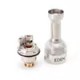 SXK LYNK Eden Style RBA Bridge for Billet / BB / Boro Tank - Silver, 316SS, Air Pins 1.0 / 2.0 / 3.0 / 3.5 / 4.0mm