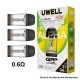 [Ships from Bonded Warehouse] Authentic Uwell Caliburn GPP Alpha Cartridge for Caliburn G5- 0.6ohm, 3.0ml, Top Refill (3 PCS)