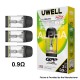 [Ships from Bonded Warehouse] Authentic Uwell Caliburn GPP Alpha Cartridge for Caliburn G5- 0.9ohm, 3.0ml, Top Refill (3 PCS)