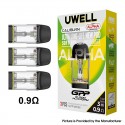[Ships from Bonded Warehouse] Authentic Uwell Caliburn GPP Alpha Cartridge for Caliburn G5- 0.9ohm, 3.0ml, Top Refill (3 PCS)