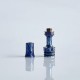 RekaVape Four One Five 415 Tombo Giri Style MTL 510 Drip Tip - Titanium Damascus