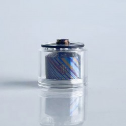 RekaVape Replacement Tank Tube + Chimney Kit for RekaVape Four One Five 415V2 415 V2 Style MTL RTA - PC + Titanium Damascus
