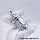 YFTK KF Kayfun Lite Plus Five Pawns Style RTA Rebuildable Tank Atomizer - Black, 316 Stainless Steel, 2.5ml, 22mm Diameter