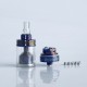 Rekavape Four One Five 415V2 415 V2 Style MTL RTA Atomizer - Titanium Damascus, 4ml, 22mm, Diameter