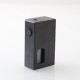 FrankenSkull Style Squonk BF Mechanical Box Mod with 6ml Bottle - Black Harpy, Aluminum Alloy, 1 x 18650