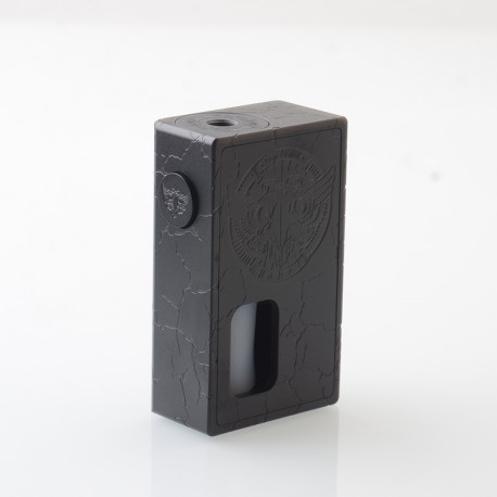 FrankenSkull Style Squonk BF Mechanical Box Mod with 6ml Bottle - Black Harpy, Aluminum Alloy, 1 x 18650