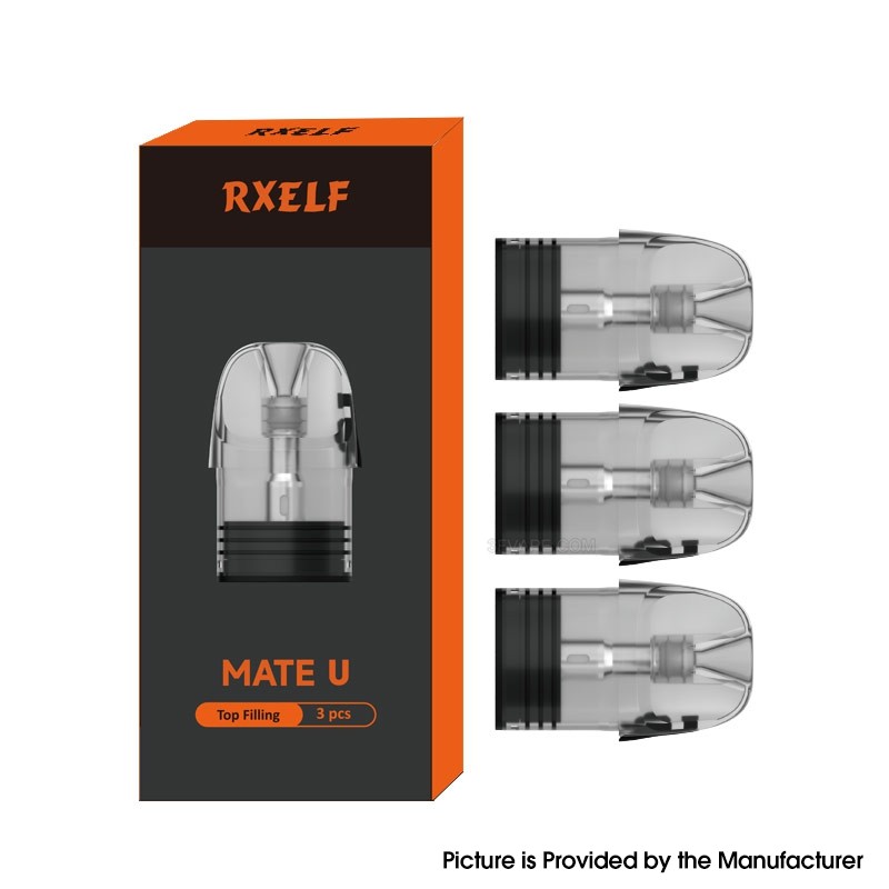 Buy Authentic RXELF Mate U Top Filling Pod Cartridge for Lost Vape Ursa  Nano Series 0.8ohm