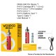 [Ships from Bonded Warehouse] Authentic VOOPOO Drag H40 Pro 40W Pod System Kit - Glow Pink, 5~40W, 2450mAh, 5ml, MTL PnP X Pod