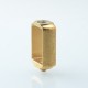 Capsule Style Replacement Boro Tank to 510 Adapter - Textured Gold