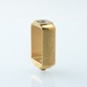 Capsule Style Replacement Boro Tank to 510 Adapter - Textured Gold