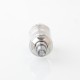 Rekavape BY-KA V.11 V11 Style MTL RTA Atomizer Standard Set - Silver, 316SS + PC, 5ml, Air Pins 1.2 / 1.4 / 1.7mm, 23mm Diameter