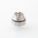 Rekavape BY-KA V.11 V11 Style MTL RTA Atomizer Standard Set - Silver, 316SS + PC, 5ml, Air Pins 1.2 / 1.4 / 1.7mm, 23mm Diameter