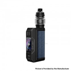 [Ships from Bonded Warehouse] Authentic Lost Vape Thelema Q200 Pro 200W Mod Kit - Midnight Warrior, VW 5~200W, 2 x 18650, 5ml