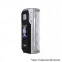 [Ships from Bonded Warehouse] Authentic Lost Vape Thelema Solo 100 Pro 100W Box Mod - Wavy Silver, VW 5~100W, 1 x 18650 / 21700