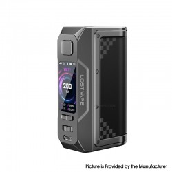 [Ships from Bonded Warehouse] Authentic Lost Vape Thelema Q200 Pro 200W Box Mod - Armor Knight, VW 5~200W, 2 x 18650