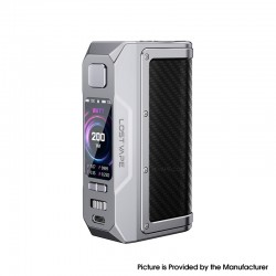 [Ships from Bonded Warehouse] Authentic Lost Vape Thelema Q200 Pro 200W Box Mod - Shadow Guardian, VW 5~200W, 2 x 18650