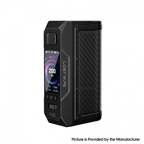 [Ships from Bonded Warehouse] Authentic Lost Vape Thelema Q200 Pro 200W Box Mod - Dark Guardian, VW 5~200W, 2 x 18650