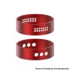 Authentic Thunder Cloud ThunderCloud x Coilturd AN RTA Replacement AFC Ring - Red (2 PCS)