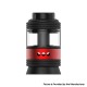 Authentic Thunder Cloud ThunderCloud x Coilturd AN RTA Replacement AFC Ring - Red (2 PCS)
