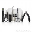 Authentic Thunder Cloud Coilturd Pro Tool Kit - Screwdriver, Scissors, Tweezers, Cutters, Coil Jig, Coil Leg Trim Tool