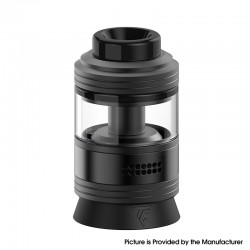 Authentic Thunder Cloud x Coilturd AN Rebuildable Tank Atomizer RTA - Matte Gunmetal, 3.5ml / 4.5ml, 25mm Diameter