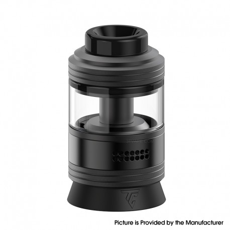 Authentic Thunder Cloud x Coilturd AN Rebuildable Tank Atomizer RTA - Matte Gunmetal, 3.5ml / 4.5ml, 25mm Diameter