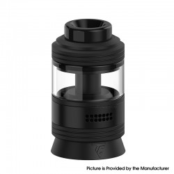 Authentic Thunder Cloud x Coilturd AN Rebuildable Tank Atomizer RTA - Matte Black, 3.5ml / 4.5ml, 25mm Diameter