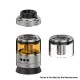 Authentic Thunder Cloud ThunderCloud x Coilturd AN Rebuildable Tank Atomizer RTA - Silver LE, 3.5ml / 4.5ml, 25mm Diameter