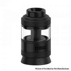 Authentic Thunder Cloud x Coilturd AN Rebuildable Tank Atomizer RTA - Matte Black LE, 3.5ml / 4.5ml, 25mm Diameter