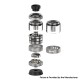 Authentic Thunder Cloud x Coilturd AN Rebuildable Tank Atomizer RTA - Matte Black LE, 3.5ml / 4.5ml, 25mm Diameter