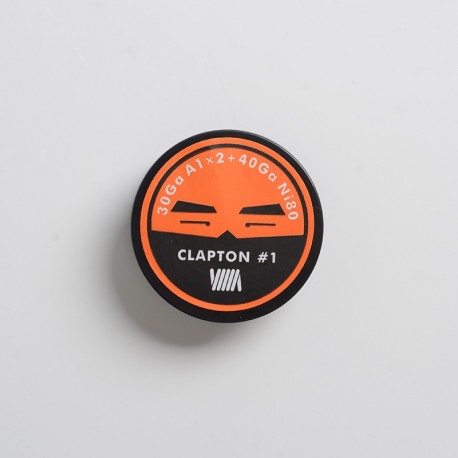 Authentic BP Mods Clapton Coil Wire for RDA / RTA / RDTA Vape Atomizer - 30GA A1 x 2 + 40GA Ni80 (3m)