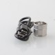 Authentic Ambition Mods Morer 60W SBS Box Mod - Black Silver, VW 1~60W, 1 x 18500 / 18650