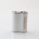 Authentic Ambition Mods Morer 60W SBS Box Mod - Silver, VW 1~60W, 1 x 18500 / 18650