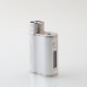Authentic Ambition Mods Morer 60W SBS Box Mod - Silver, VW 1~60W, 1 x 18500 / 18650
