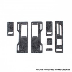 Authentic Veepon Royal V I3 AIO Replacement KOI Door Kit - 2 x Door, 2 x Window, 1 x Fire button, 2 x Wattage button