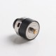 Authentic Yachtvape Claymore RDA Rebuildable Dripping Atomizer w/ BF Pin - Silver + Black, 24mm diameter