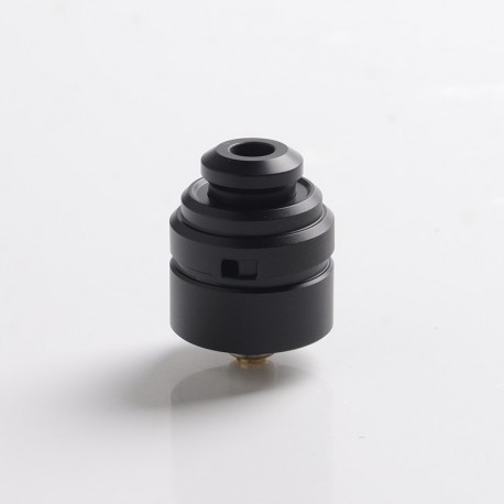 Authentic Yachtvape Claymore RDA Rebuildable Dripping Atomizer w/ BF Pin - Matte Black, 24mm diameter