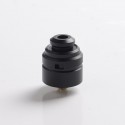 Authentic Yachtvape Claymore RDA Rebuildable Dripping Atomizer w/ BF Pin - Matte Black, 24mm diameter