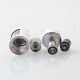 Authentic KangerTech CLTANK 4.0 Sub Ohm Tank Atomizer - White, 4ml, 0.15ohm / 0.5ohm, 22mm Diameter